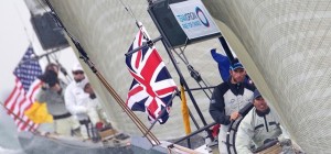 Ben Ainslie vor Oracle bei der Louis Vuitton Series. Bald könnte es wieder so weit sein. © Orgin