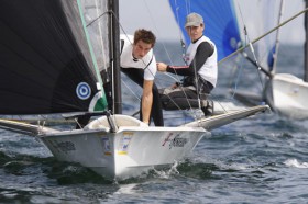 Marcus Baur und Hannes Baumann (l.) gewannen die Kieler Woche 2007 im 49er © Kasch/Segler-Zeitung