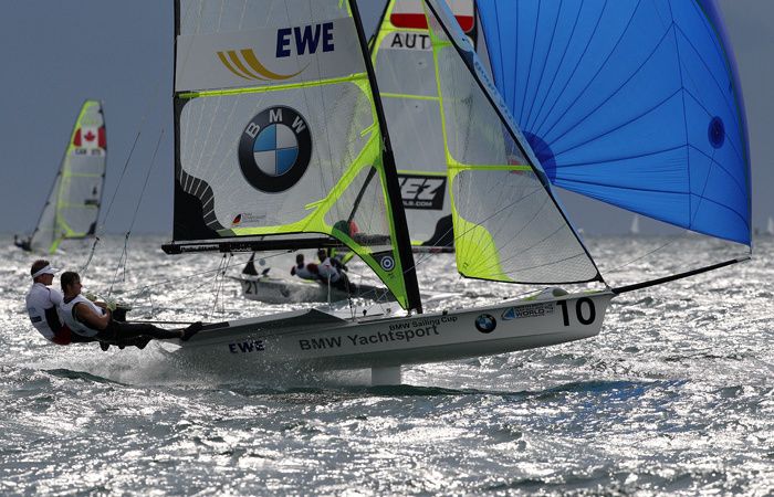 Tobias Schadewaldt und Hannes Baumann sind äußerst gut in Fahrt. © Paul Kane/Perth 2011