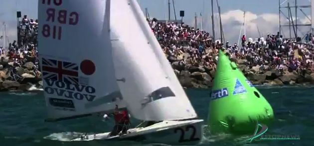 Segeln vor Zuschauern. Bei den Medalraces in Perth hat es eindrucksvoll funktioniert. Segeln vor Zuschauern. Bei den Medalraces in Perth hat es eindrucksvoll funktioniert.