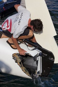Es lief bisher nicht immer alles gut für Alinghi bei der X40-Serie. © Chris Schmidt/Alinghi