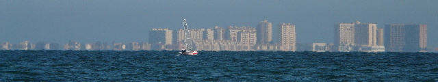 Idealer Motten Flugübungsplatz am Mar Menor / ESP