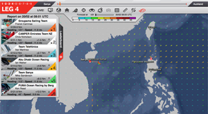 Volvo Ocean Race Tracker Leg4