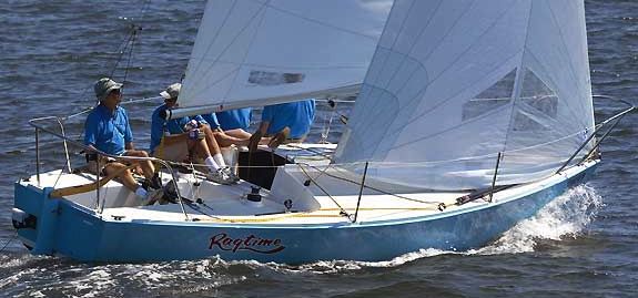 "Ragtime", die legendäre erste J/24. © J-Boats "Ragtime", die legendäre erste J/24. © J-Boats