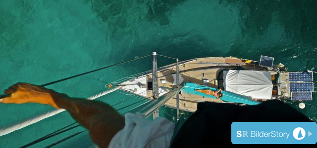 Tassio und Claudia leben den karibischen Traum auf ihrer 11,80 Meter Alu-Yacht. © Terra d´Agua Tassio und Claudia leben den karibischen Traum auf ihrer 11,80 Meter Alu-Yacht. © Terra d´Agua