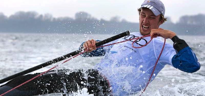 Simon Grotelüschen gibt zum Schluss noch einmal Gas. Ein DQ kostet Bronze. © Nils Bergmann