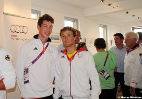 Ferdinand Gerz und Patrick Follmann verpassten das Medalrace um zwei Punkte. © Marina Könitzer Ferdinand Gerz und Patrick Follmann verpassten das Medalrace um zwei Punkte. © Marina Könitzer