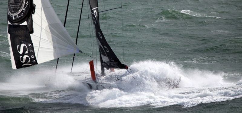 "Hugo Boss" hält erstaunlich gut mit an der Vendée Globe Spitze. © Hugo Boss