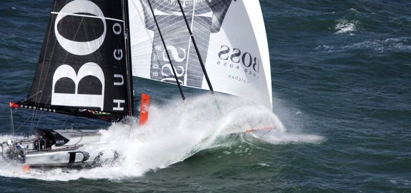 Alex Thomson war die Überraschung der Vendée Globe bisher. Jetzt wurde er durch eine Kollision gebremst. © Hugo Boss