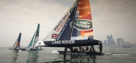 Land Rover ist bei der Extreme Sailing Series eingestiegen. © ESS Land Rover bei der Extreme Sailing Series