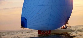 Zurück auf dem Mini 6.50. Jörg Riechers auf seiner "Mare" mit großer Blase. Jörg Riechers Mini Mare