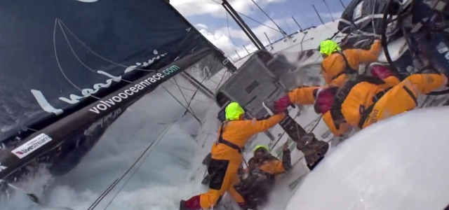 Es kann einiges schiefgehen auf den VO-Racern © Volvo Ocean Race
