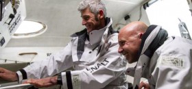 Zwei Kumpel bei der Arbeit: Sebastien Audigane (hinten) und Jörg Riechers © medir/BWR
