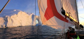 Die "Selma" unter Segeln im Rossmeer © selma expedition