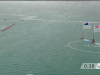 Ainslie jagt Burling bei Wind am Limit von 24 Knoten...
