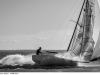 Melges 24 Spin Out bei einer Einhand-Regatta auf dem Balaton. © Cserta-Gabor