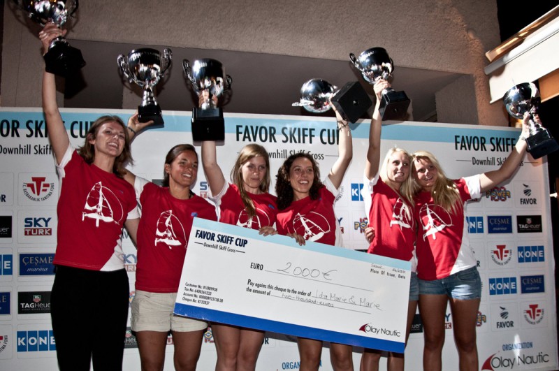 ...Die Siegerinnen bekommen einen Scheck über 2000 Euro überreicht... © Deniz Birgi