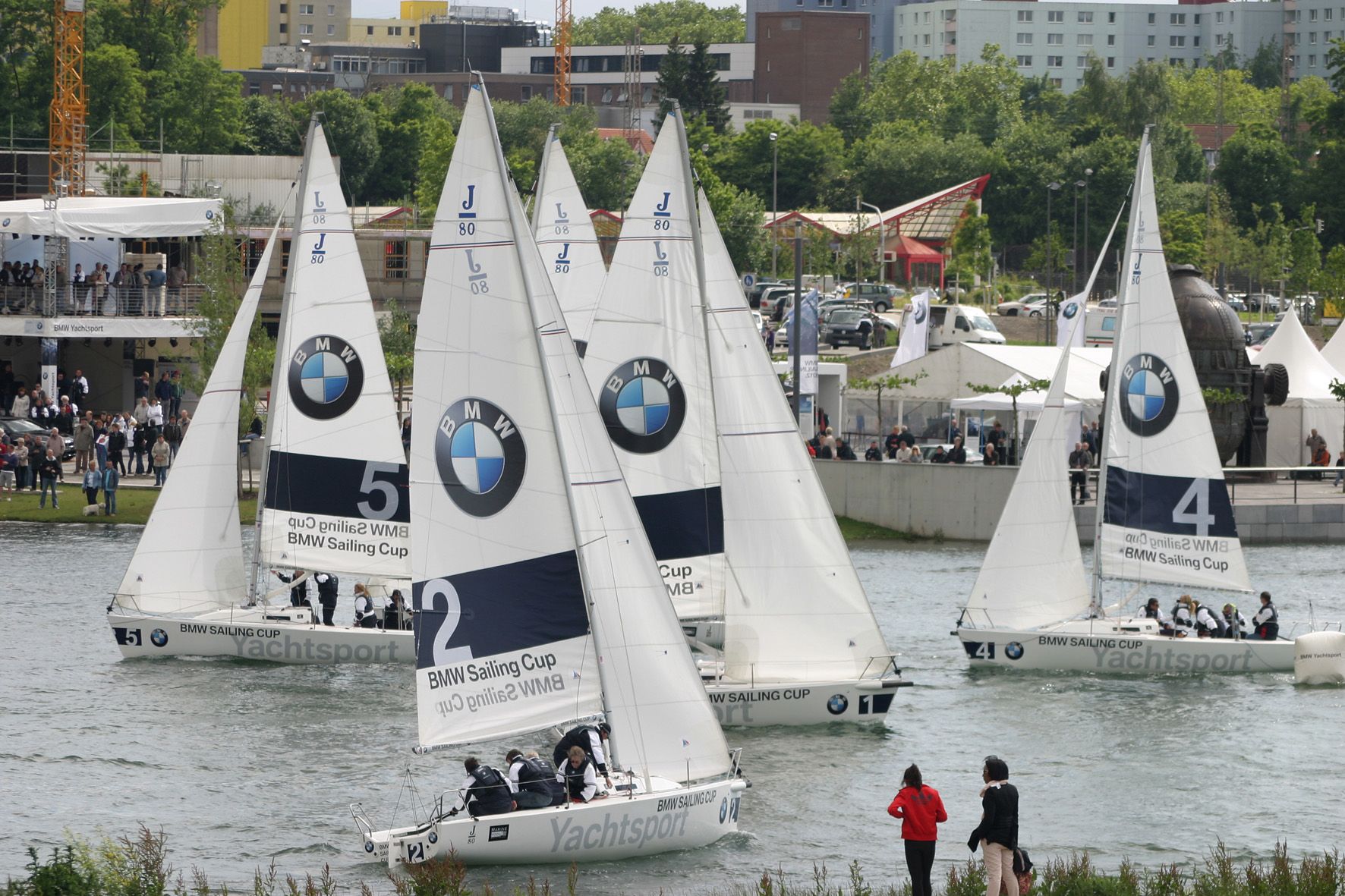 ...und die erste Regatta, der BMW Sailing Cup 2012 kann in Dortmund stattfinden. © BMW Yachtsport/Martin Henze