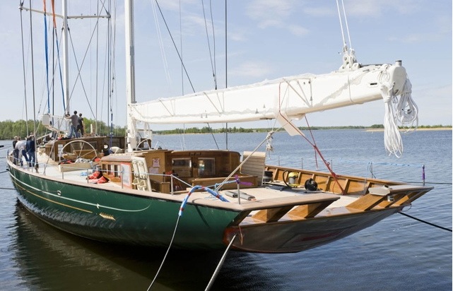 ...im finnischen Pietarsaari bei Baltic aufgetakelt. Das Rigg... © Baltic Yachts