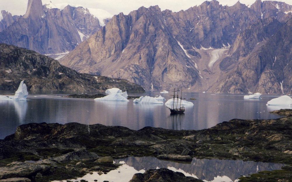 Die `Activ´ war in ihrem ersten Leben als Salzfrachter bis nach Grönland unterwegs... © Activ of London