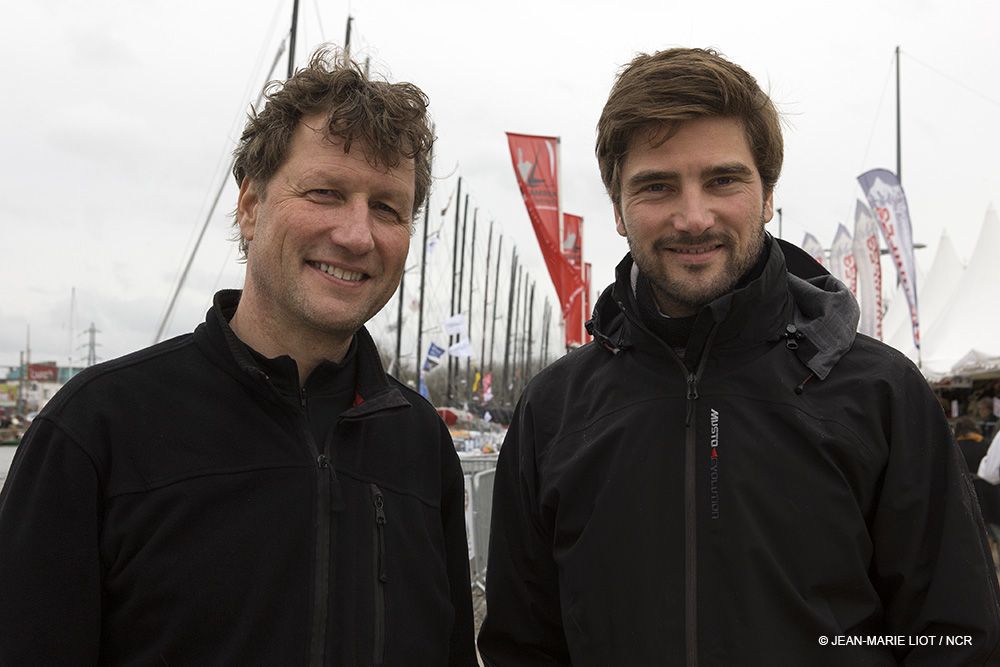 ...Das Duo, das schon ein Channel Race zusammen gesegelt hat, konnte früh Akzente setzen... © JEAN-MARIE LIOT