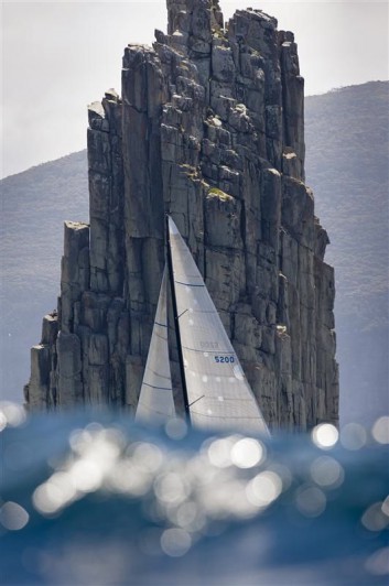 ...Annäherung an Hobart... © Rolex / Kurt Arrigo