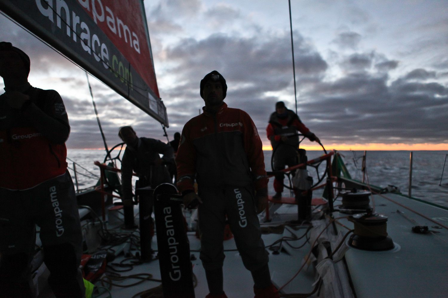 Groupama hat die Führung übernommen. © Yann Riou/Groupama Sailing Team/Volvo Ocean Race