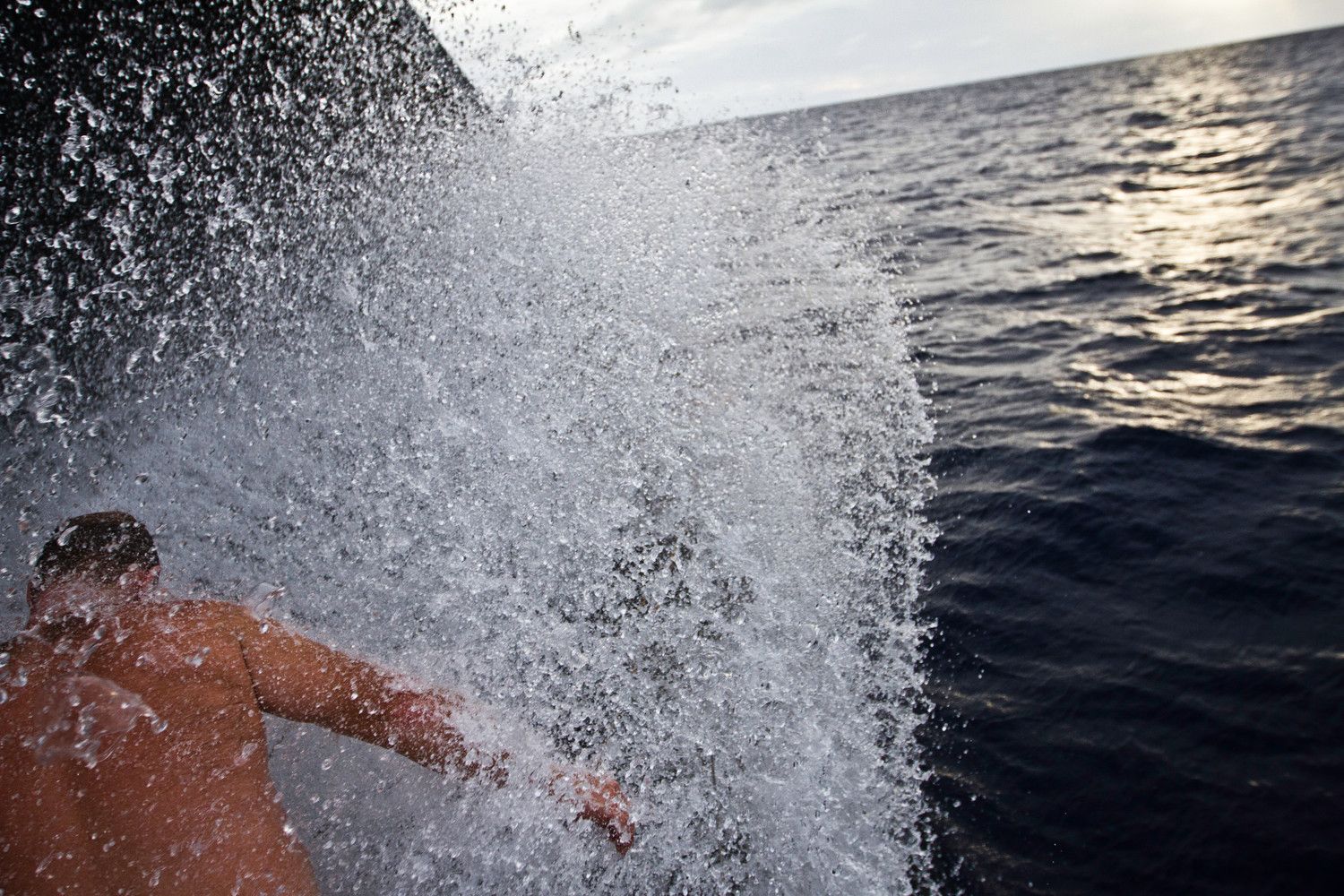 ....gewaschen... © Nick Dana/Abu Dhabi Ocean Racing/Volvo Ocean Race