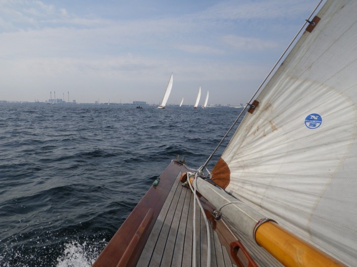 ...Der nächste Schlag geht Richtung Land zum Hafen von Kopenhagen... © segelreporter.com