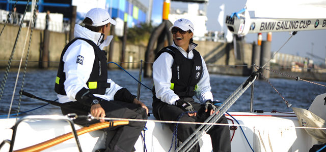 Olympiasiegerin präsentiert BMW Sailing Cup Finale