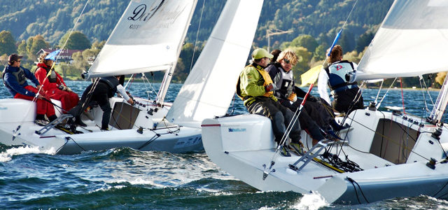 Deutsche Match Race Meisterschaft am Tegernsee mit Blu26