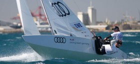 Polgar/Koy vor Perth. Das deutsche Starboot-Team liegt auf Platz drei der Weltrangliste. © Kadelbach/Spalteholz