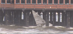 Video Fundstück: Crash unter der Santa Barbara Pier