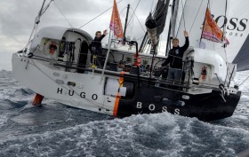 Heckansicht von Hugo Boss