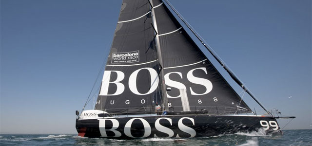 Hugo Boss kommt bei Leichtwind nicht voran