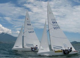 Schöne Zeit. In der Olympiavorbereitung trainierten Babendererde/Jacobs mit Robert Scheidt in Brasilien. © Babendererde