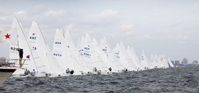 Star-Start in Miami. Alle Spitzenteams sind am Start. Scheidt gewinnt mit 49 Punkten Vorsprung. © Rolex/Daniel Forster
