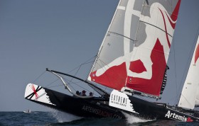 Terry Hutchinson gehört mit dem Artemis-Team zu den großen Gewinnern der Auftaktserie. Platz zwei hätte mann dem Kat-Neuling nicht zugetraut. © Lloyd Images
