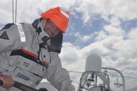 Boris vermisst den Southern Ocean, den er beim Class 40 Rennen mit Felix Oehme noch deutliche weiter südlich durchfahren durfte. © FNOB