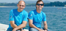 Xabi Fernandez (l.) und Iker Martinez segeln nach dem BWR erneut um die Welt. Diesmal beim Volvo Ocean Race mit "Télefonica" © Volvo Ocean Race
