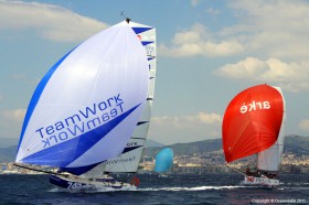 Beim Start in Italien zeigt das revolutionäre Design großes Potenzial. © Oceanitalia 2010/Gran Premio d'Italia
