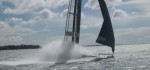 America´s Cup Video: Oracle Racing kurz vor dem Überschlag