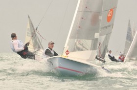 Mike Holt und Carl Smit werden nach 2009 zum zweiten Mal Vize-Weltmeister im 505er. © Christophe Favreau