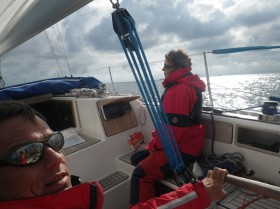 HH-Rahlstedt via Kiel ist das Ziel und wieder einmal Wind und Strom gegen an © SegelReporter.com