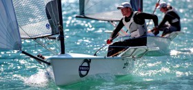 Laserstar und ISAF Weltsegler des Jahres Tom Slingsby dominiert die D-One Klasse. © Francois Richard/Devoti