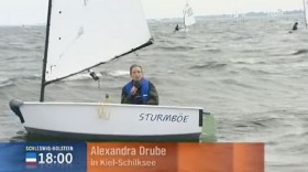 Geniale Moderation plus Interview aus dem Opti. NDR-Moderatorin Alexandra Drube versteht etwas von dem Sport.