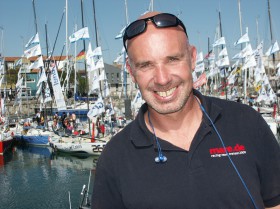 Jörg Riechers war vor dem Start guter Dinge. Er zeigt auf dem Wasser zurzeit eine hervorragende Leistung. © Kubisch/Mare