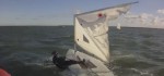 Video-Fundstück: Mastbruch beim Laser Radial Training vor Warnemünde