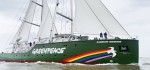 Greenpeace „Rainbow Warrior III“ in Bremen vom Stapel gelaufen