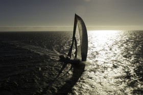 Groupama auf den letzten Metern vor Kapstadt. Der Rückstand betrug mehr als 800 Meilen. © PAUL TODD/Volvo Ocean Race